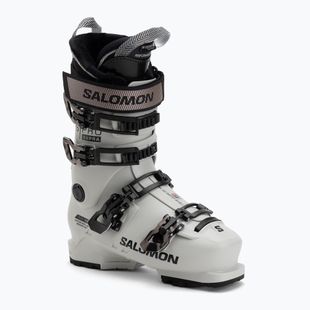 Women's ski boots Salomon S/Pro Supra 100 W GW gray aurora/black/pinkgold met.