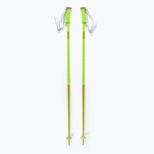 Salomon Polar ski poles neon yellow