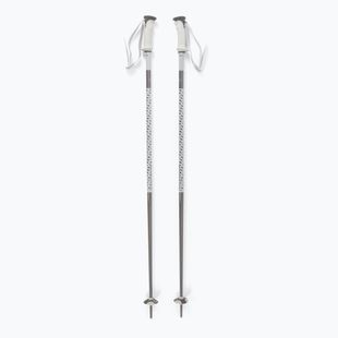 Salomon Polar grey violet ski poles