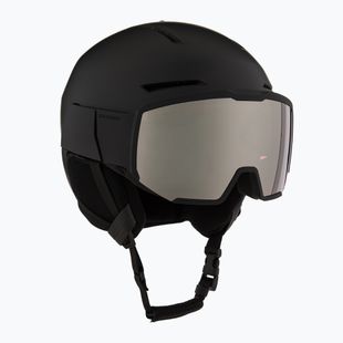 Salomon Osmo ski helmet black/flash tonic orange