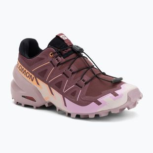 Women's running shoes Salomon Speedcross 6 catawba grape/papaya/deauville mauve