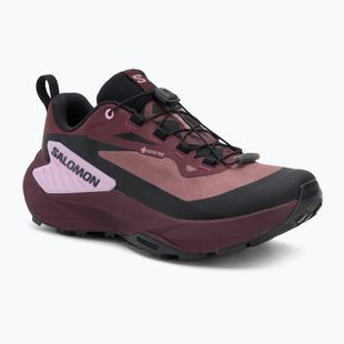 Women's running shoes Salomon Genesis GTX rose taupe/black orchid/bouquet