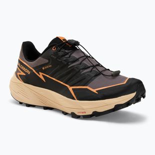 Salomon Thundercross GTX women's running shoes shark/black/papaya