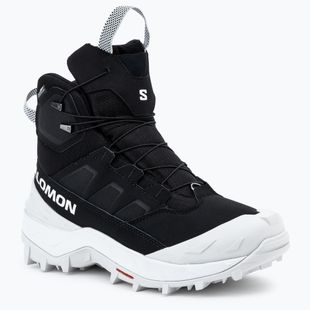 Salomon Crossrak Powder WP men's trekking boots black/black/white