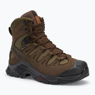 Hiking boots Salomon Quest Tracker GTX earth brown/green/black