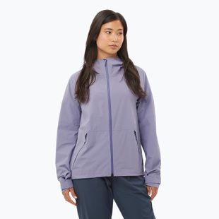 Women's wind jacket Salomon Outerpath 2.5L blue granite
