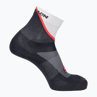 Salomon Pulse Ankle socks icicle/nine iron/neon flame