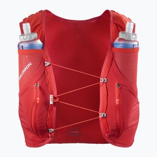 Running vest Salomon Advance Skin 12 Set flame scarlet/haude red
