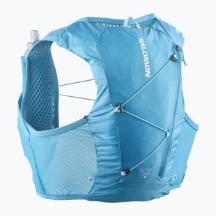 Running vest Salomon Active Skin 4 Set blue danube/blue curacao