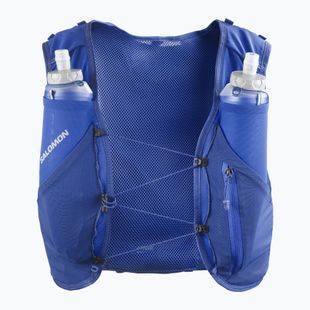 Salomon Advance Skin 5 Set running vest nautical blue/limoges new