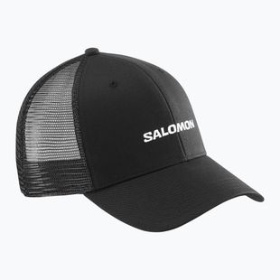 Salomon Trucker baseball cap deep black