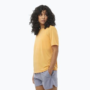 Women's running T-shirt Salomon SHAKEout Core apricot