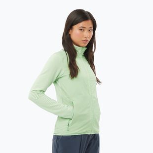 Women's trekking sweatshirt Salomon Sntial Lightwarm Hybrid sea foam