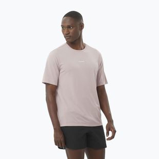 Men's running T-shirt Salomon SHAKEout Core etherea