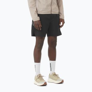 Men's running shorts Salomon SHAKEout Core 7" No Liner deep black