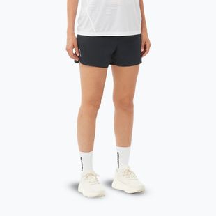 Women's running shorts Salomon SHAKEout Core 4" deep black