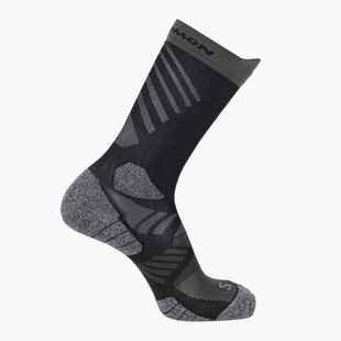 Salomon Aero Crew socks black/castlerock
