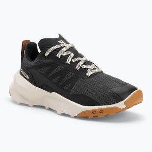 Children's hiking boots Salomon Patrol asphalt/rainy day/pecan brown