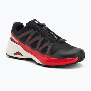 Men's running shoes Salomon Speedcross Peak black/asphalt/fiery red