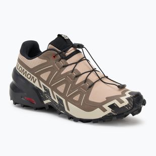Men's running shoes Salomon Speedcross 6 natural/black/almond milk