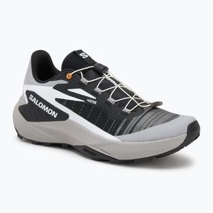 Men's running shoes Salomon Genesis black/alloy/turmeric