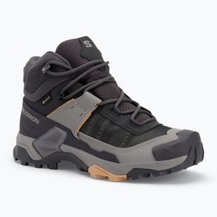 Women's trekking boots Salomon X Ultra 5 MID GTX nine iron / gull / soft clay