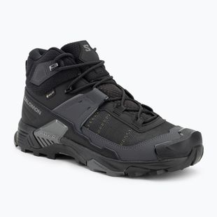 Men's trekking boots Salomon X Ultra 5 MID Wide GTX black/asphalt/ castlerock