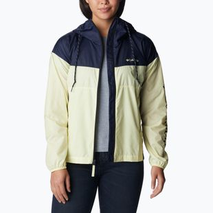 Columbia Flash Challenger Novelty yellow women's wind jacket 1989503713