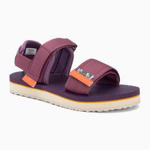 Columbia Via Desert Nights women's trekking sandals purple and maroon 2031381551