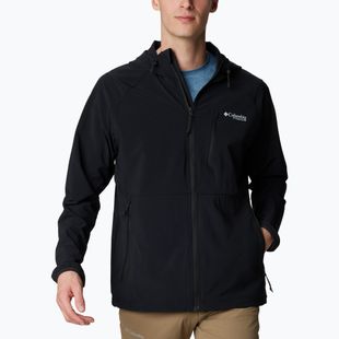 Men's softshell jacket Columbia Triple Canyon Hooded black
