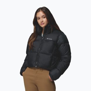 Women's insulated jacket Columbia Puffect II Cropped black