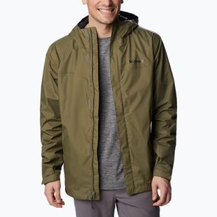 Men's rain jacket Columbia Watertight II stone green