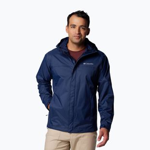 Men's rain jacket Columbia Watertight II collegiate navy