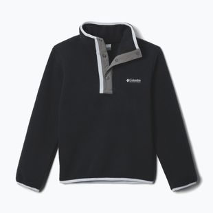 Children's fleece sweatshirt Columbia Halvetia II Half Snap Fleece black/city grey