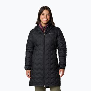 Columbia women's Delta Ridge II Long Down coat black