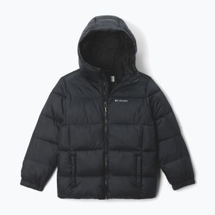 Children's insulated jacket Columbia Puffect Hooded black
