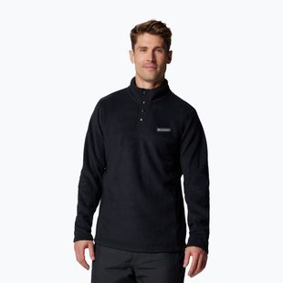 Men's sweatshirt Columbia Steens Mountain Half Snap black