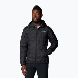 Men's Columbia Delta Ridge II Down Hooded Jacket black