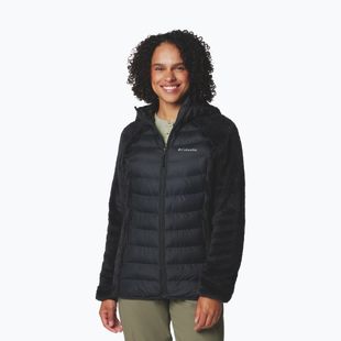 Women's insulated jacket Columbia Powder Lite II Sherpa Hybrid black