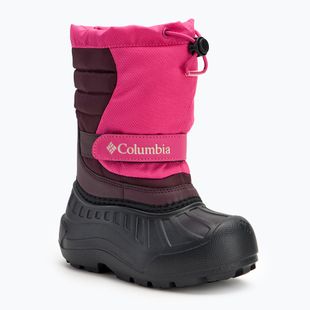 Columbia Powderbug Snowlite pink ice/ moonvista children's snow boots