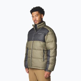 Men's insulated jacket Columbia Pike Lake II stone green/shark