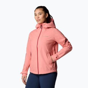 Women's rain jacket Columbia Ampli-Dry II Shell alpenglow