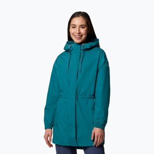 Women's hybrid jacket Columbia Splash Side II parka river blue/crinkle