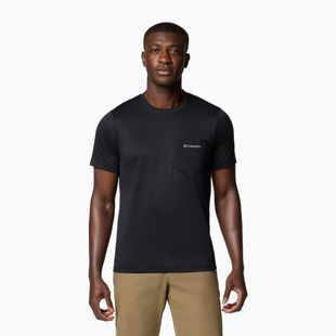 Men's T-shirt Columbia Hike Pocket Crew black