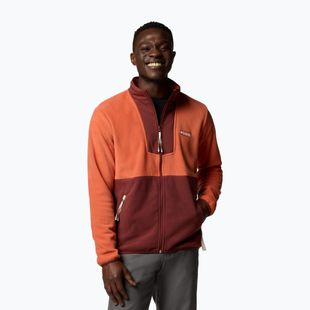 Men's sweatshirt Columbia Sequoia Grove FZ Fleece Tuscan?Spice