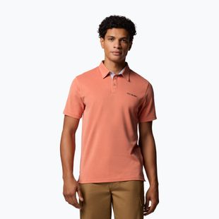 Men's T-shirt Columbia Nelson Point Polo tuscan