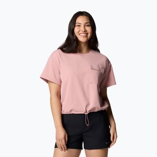 Women's T-shirt Columbia Granite Point Knit eraser pink