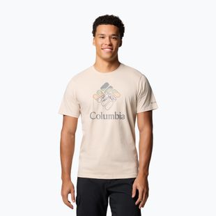 Men's T-shirt Columbia Rapid Ridge Graphic dark stone/heavenly