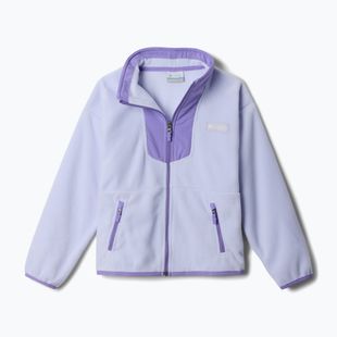 Children's fleece sweatshirt Columbia Sequoia Grove Full Zip Fleece snowdrift/paisley purple