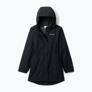 Children's rain jacket Columbia Hikebound Long black